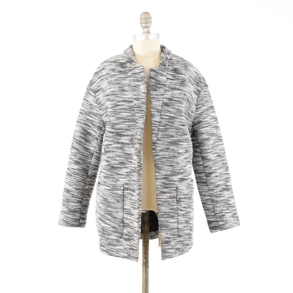 Banana Republic Jackets & Blazers - Banana Republic Tweed Scuba Knit Sweater Jacket